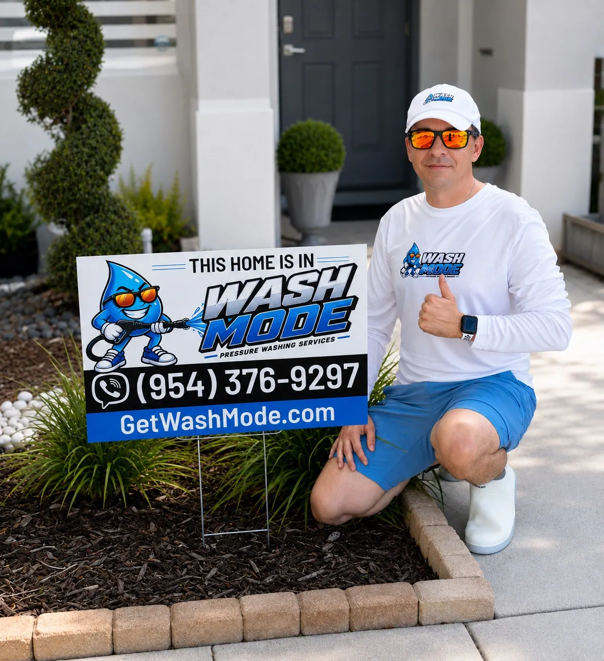 Wash Mode local exterior cleaning service in Pembroke Pines, Florida