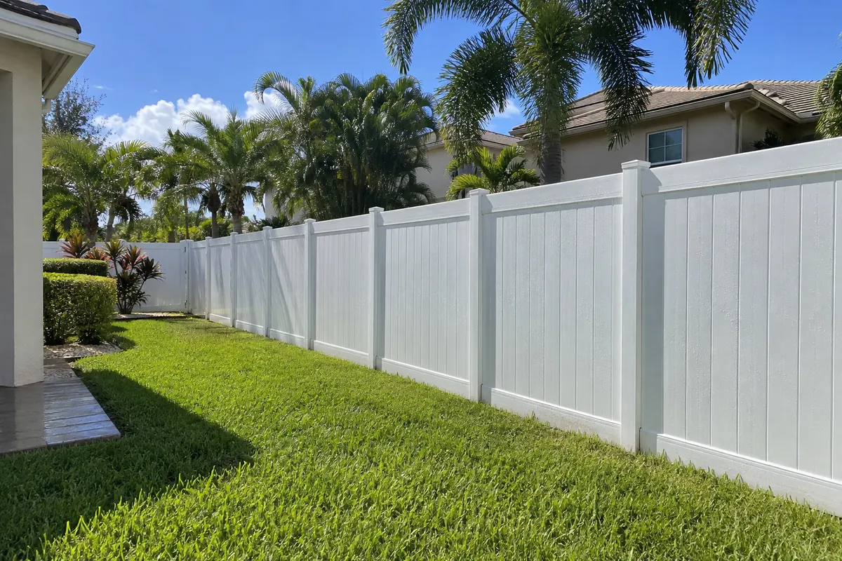 Fence cleaning service in South Florida